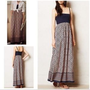 Lilka Anthropologie Carreau maxi dress